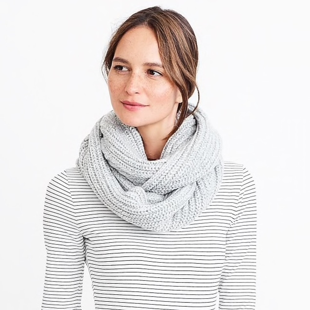 J.Crew Infinity Scarf - Cozy Marled Snood